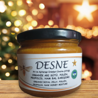 Organik %3 Arı Sütü, Polen, Propolis, Ham Bal Karışımı 360 Gr